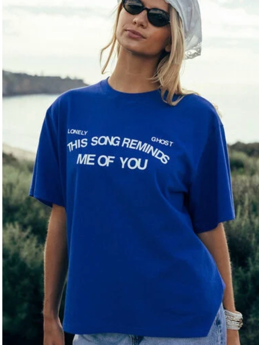 LONELY GHOST This Song Reminds Me of You Tee- NWT